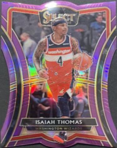 Isaiah Thomas [Die Cut Purple Prizm] #110