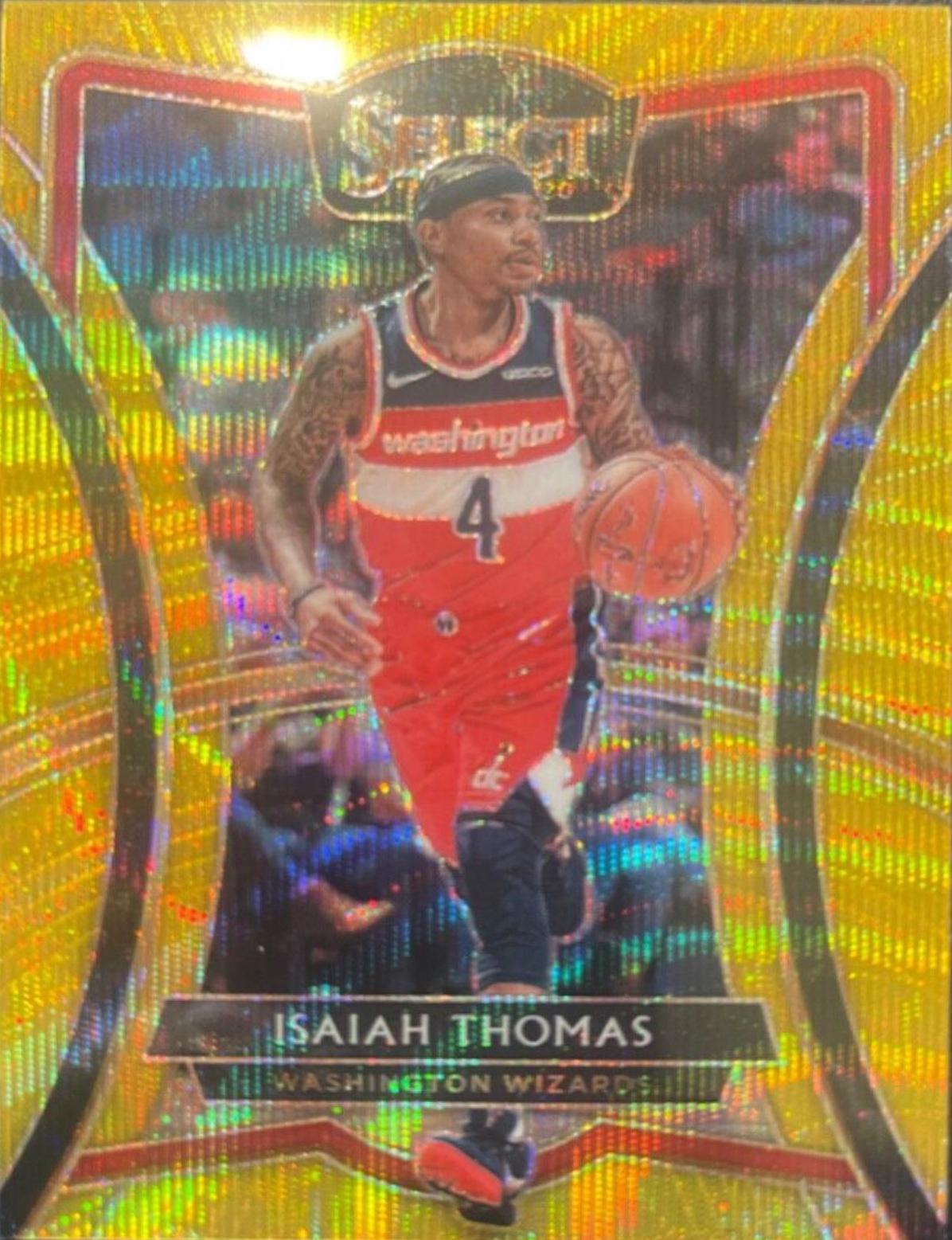 Isaiah Thomas [Gold Wave] #110