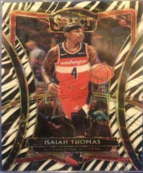 Isaiah Thomas [Zebra Prizm] #110