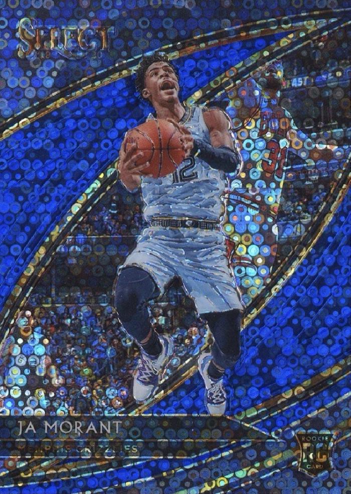 JA Morant [Blue Disco Prizm] #208