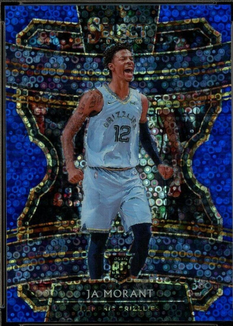 JA Morant [Blue Disco Prizm] #72