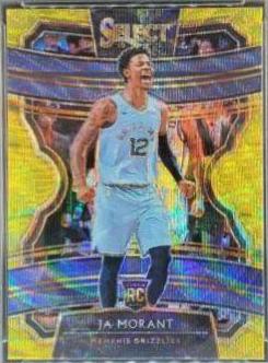 JA Morant [Gold Prizm] #72