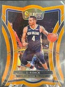 JJ Redick [Die Cut Orange Prizm] #101