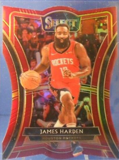 James Harden [Die Cut Purple Prizm] #140