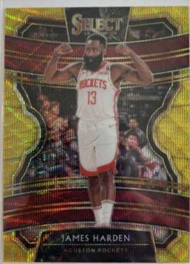 James Harden [Gold Prizm] #4