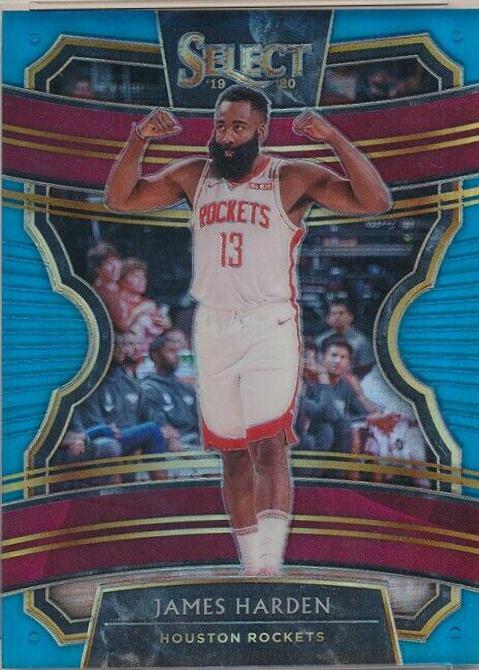 James Harden [Light Blue Prizm] #4