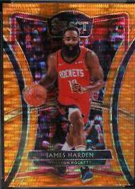 James Harden [Neon Orange Pulsar Prizm] #140