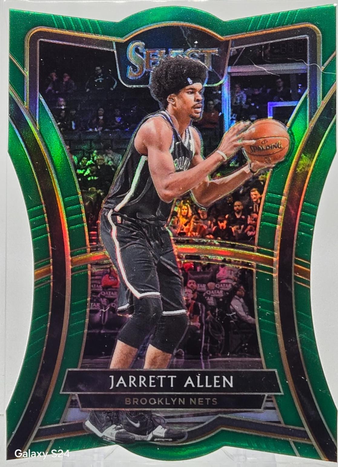Jarrett Allen [Die Cut Green Prizm] #150