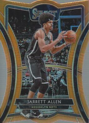 Jarrett Allen [Die Cut Orange Prizm] #150
