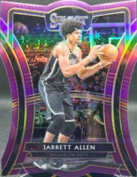 Jarrett Allen [Die Cut Purple Prizm] #150