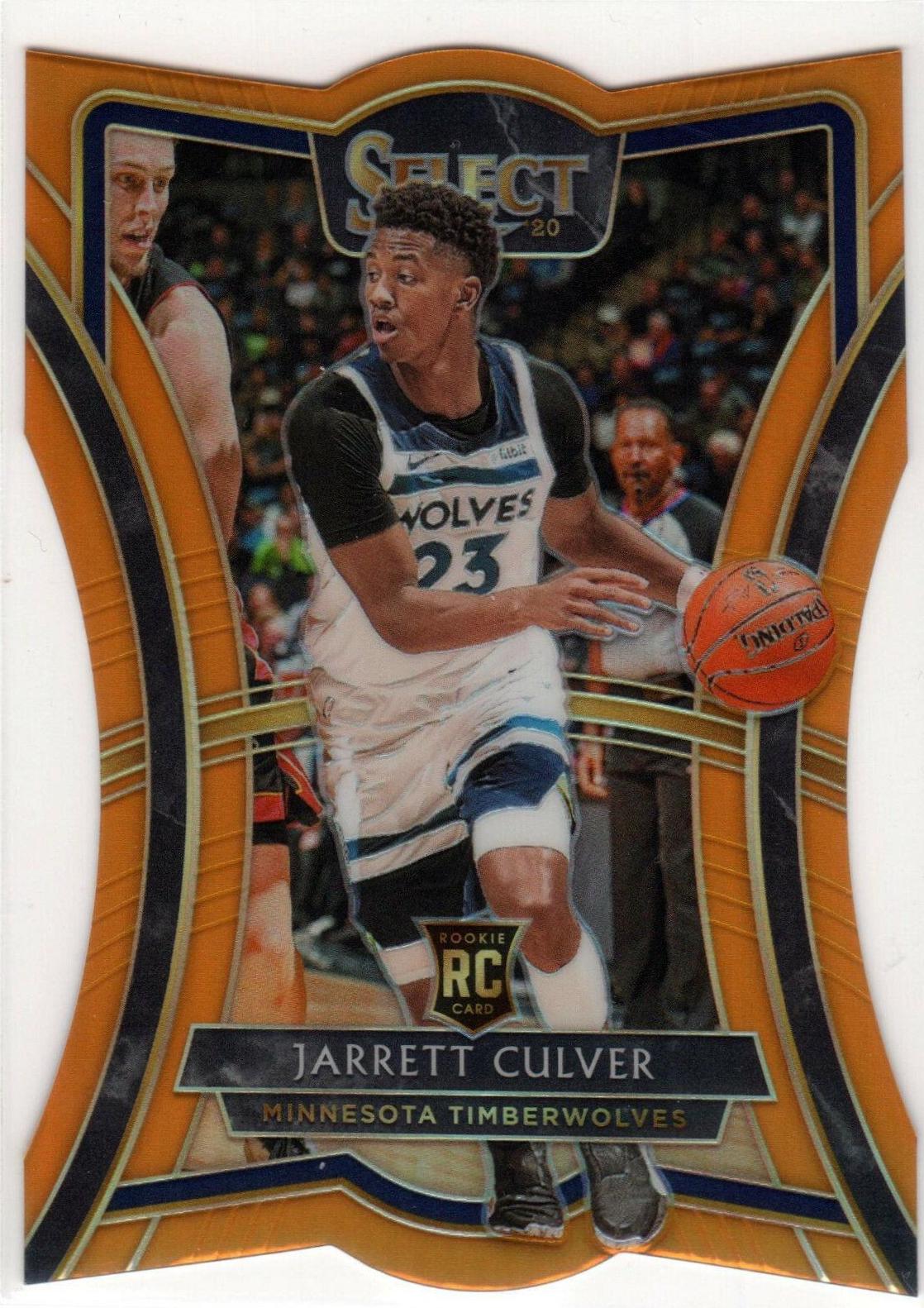 Jarrett Culver [Die Cut Orange Prizm] #160