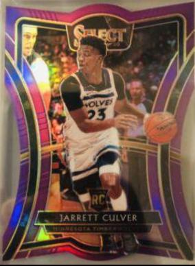 Jarrett Culver [Die Cut Purple Prizm] #160