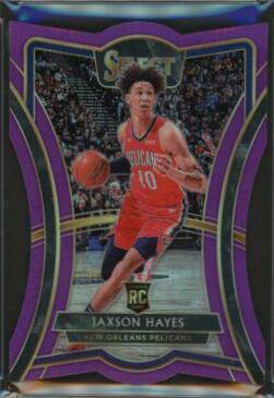 Jaxson Hayes [Die Cut Purple Prizm] #170
