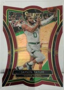 Jayson Tatum [Die Cut Maroon Prizm] #190