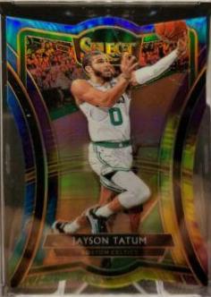 Jayson Tatum [Die Cut Tie Dye Prizm ] #190