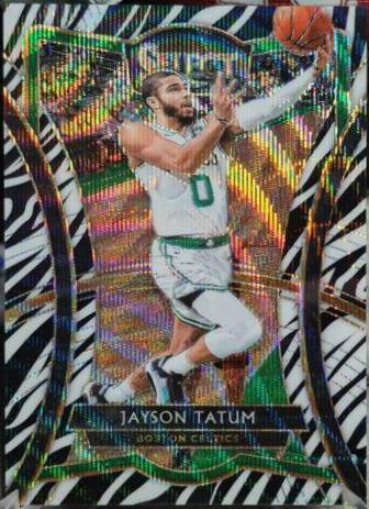 Jayson Tatum [Zebra Prizm] #190