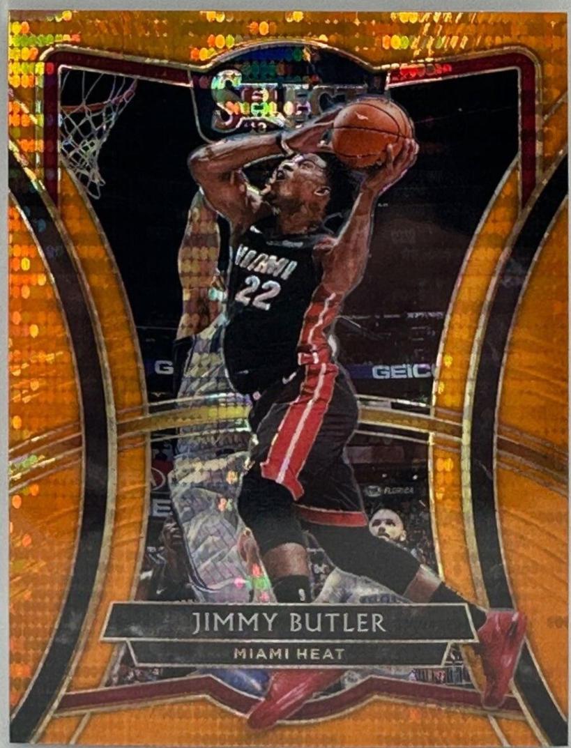 Jimmy Butler Neon Orange Pulsar Prizm #200
