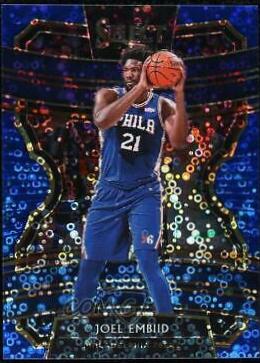 Joel Embiid [Blue Disco Prizm] #74