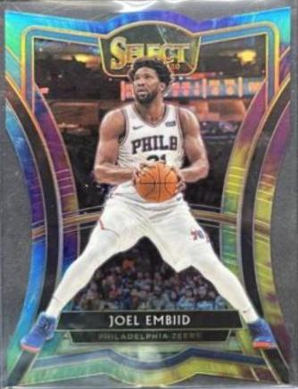 Joel Embiid [Die Cut Tie Dye Prizm ] #111