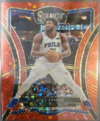 Joel Embiid [Red Disco Prizm] #111