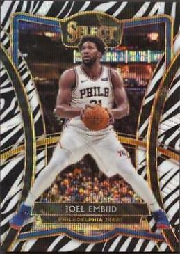 Joel Embiid [Zebra Prizm] #111
