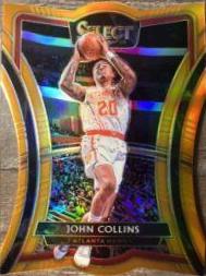 John Collins [Die Cut Orange Prizm] #121