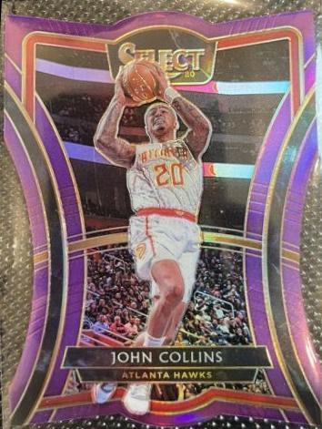 John Collins [Die Cut Purple Prizm] #121