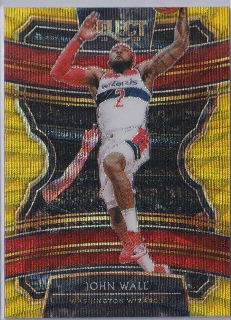 John Wall Gold Prizm #84
