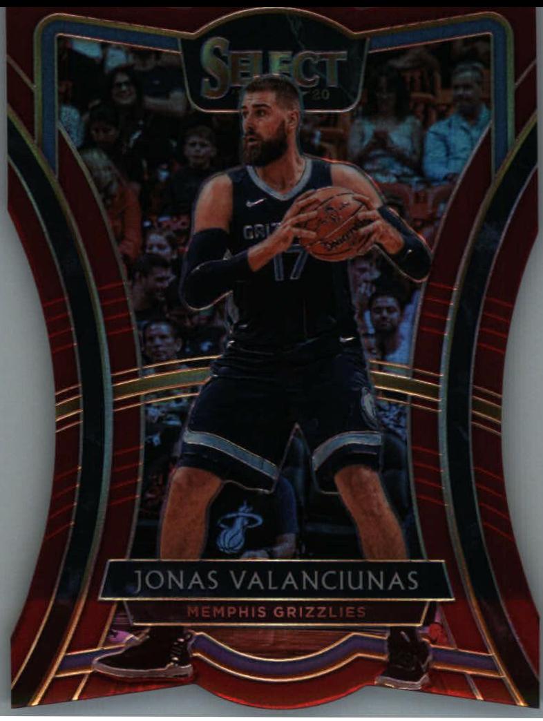 Jonas Valanciunas [Die Cut Maroon Prizm] #131