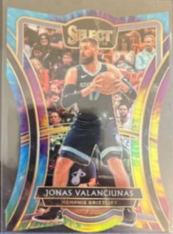 Jonas Valanciunas [Die Cut Tie Dye Prizm ] #131