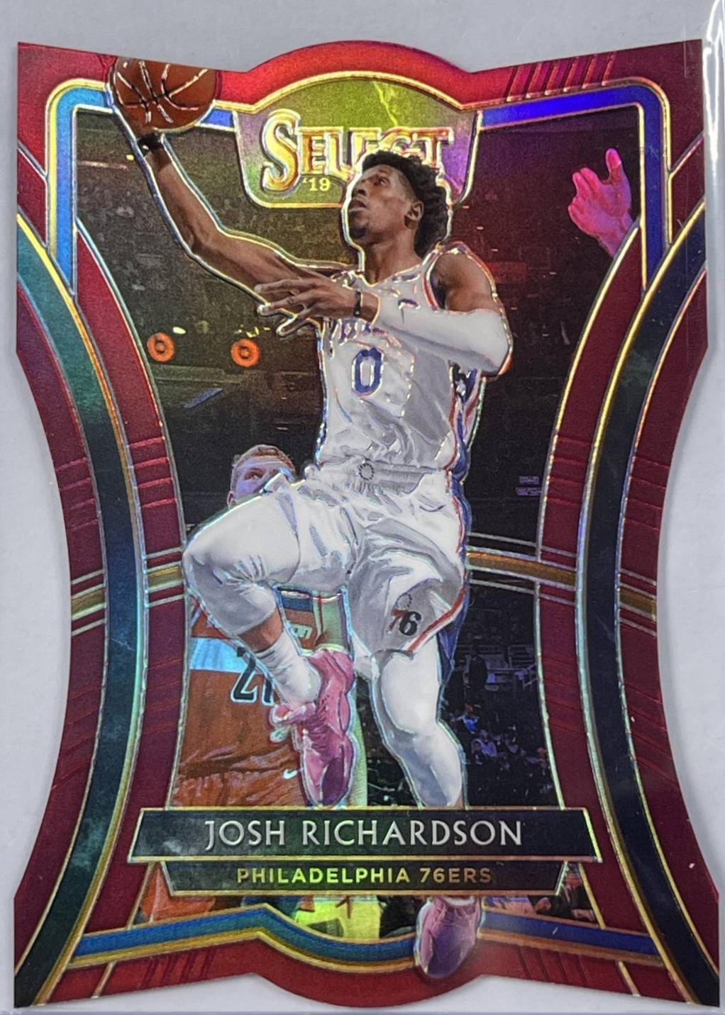 Josh Richardson [Die Cut Maroon Prizm] #141