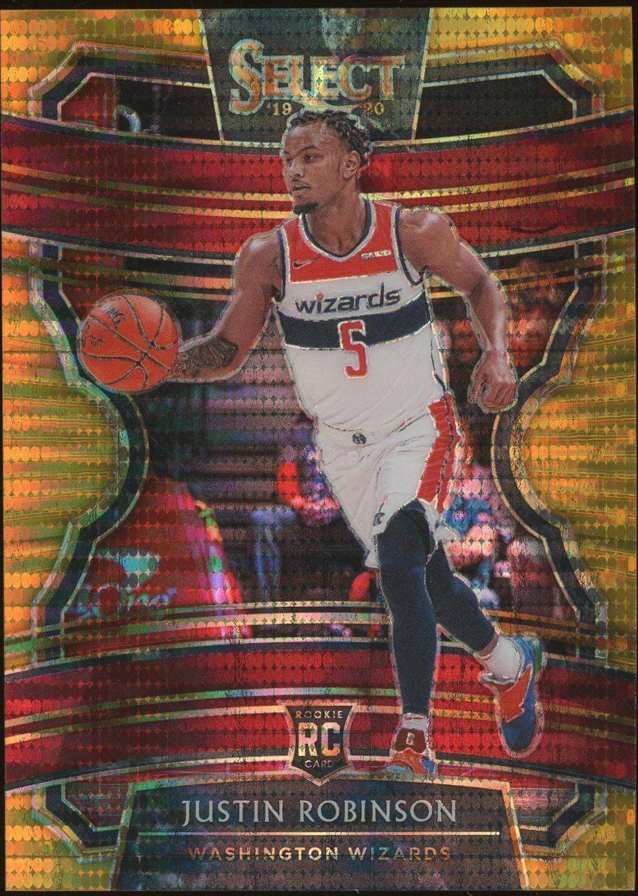 Justin Robinson [Neon Orange Pulsar Prizm] #15