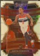 Justin Robinson [White Prizm] #15