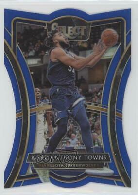 Karl Anthony Towns Die Cut Blue Prizm #161