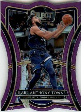 Karl-Anthony Towns [Die Cut Purple Prizm] #161