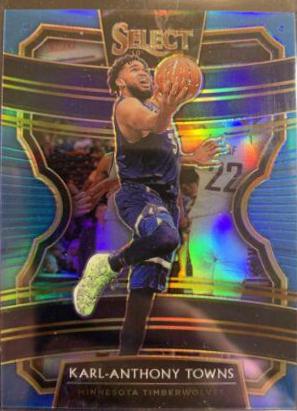 Karl-Anthony Towns [Light Blue Prizm] #25