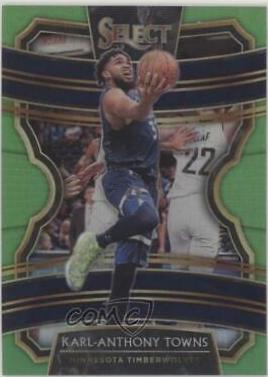 Karl-Anthony Towns [Neon Green Prizm] #25