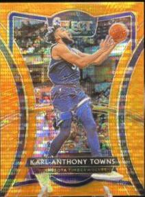 Karl-Anthony Towns [Neon Orange Pulsar Prizm] #161
