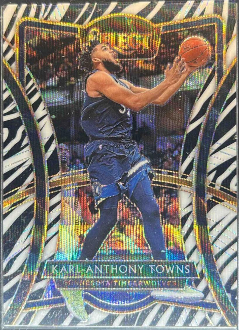 Karl-Anthony Towns [Zebra Prizm] #161