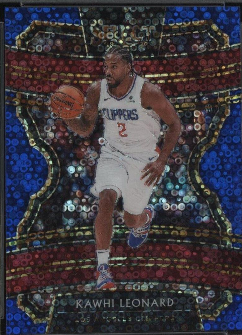 Kawhi Leonard [Blue Disco Prizm] #35