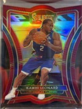 Kawhi Leonard [Die Cut Maroon Prizm] #171