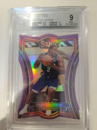 Kawhi Leonard [Die Cut Purple Prizm] #171
