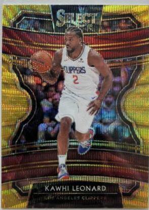 Kawhi Leonard [Gold Prizm] #35