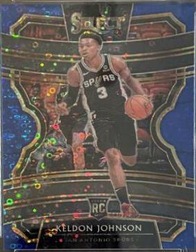 Keldon Johnson [Blue Disco Prizm] #45