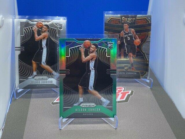 Keldon Johnson [Green Prizm] #45