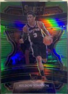 Keldon Johnson [Neon Green Prizm] #45
