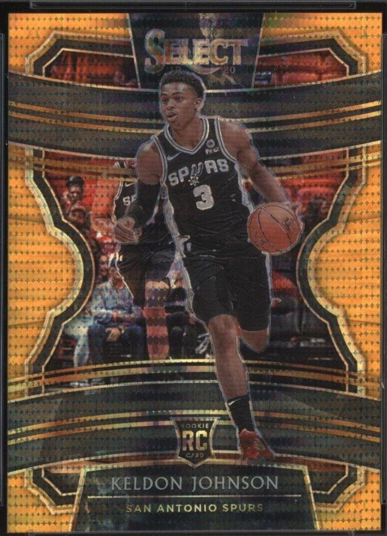 Keldon Johnson [Neon Orange Pulsar Prizm] #45