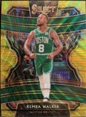 Kemba Walker Gold Prizm #55