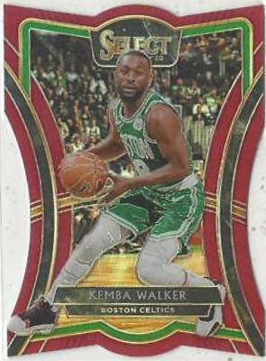 Kemba Walker [Die Cut Maroon Prizm] #181