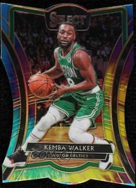 Kemba Walker [Die Cut Tie Dye Prizm ] #181